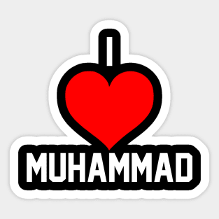 I Love Muhammad Sticker